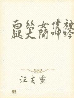 白丝女仆被c双腿大开呻吟