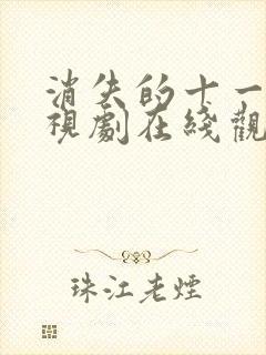 消失的十一层电视剧在线观看免费