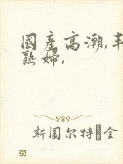 国产高潮,丰满熟妇,