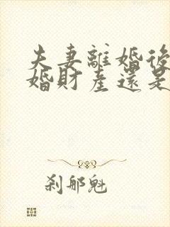 夫妻离婚后再复婚财产还是夫妻共同的吗