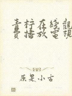 青柠在线观看免费播放电视剧免费