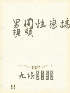 男同性恋搞基的视频