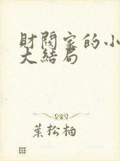 财阀家的小儿子大结局