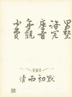 少年库洛男仆免费观看完整版封面