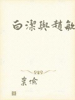 白洁与赵敏