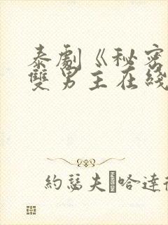 泰剧《秘密爱》双男主在线观看