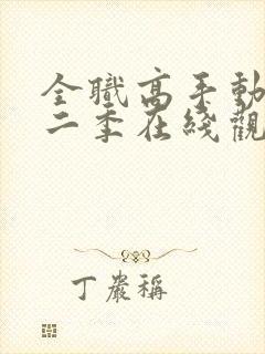 全职高手动漫第二季在线观看免费封面