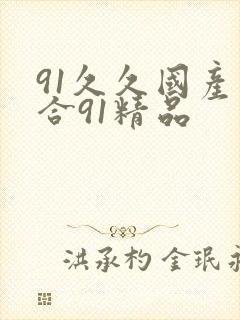 91久久国产综合91精品封面