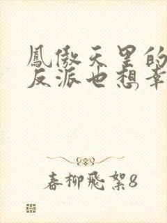 凤傲天里的黄毛反派也想幸福txt