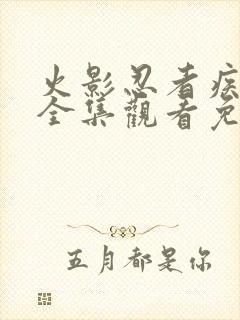 火影忍者疾风传全集观看免费