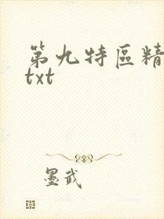 第九特区精校版txt