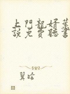 上门龙婿叶辰小说免费听书