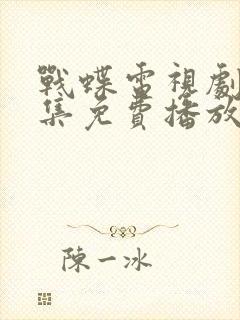 战蝶电视剧40集免费播放
