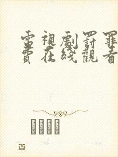 电视剧罚罪2免费在线观看