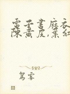 电子书麻衣神婿陈黄皮,叶红鱼封面
