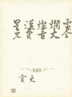 星汉灿烂电视剧免费看大全