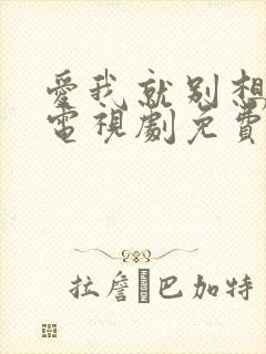 爱我就别想太多电视剧免费观看49集