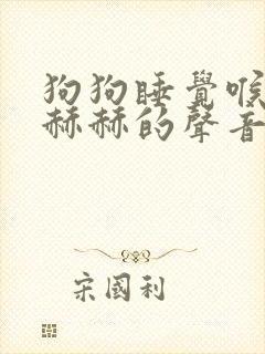 狗狗睡觉喉咙里赫赫的声音