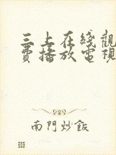 三上在线观看免费播放电视剧大全最