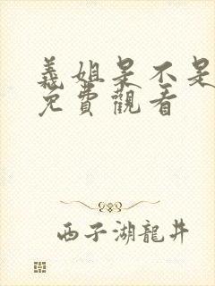 义姐是不是良妈免费观看