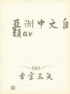 亚洲中文自拍另类av