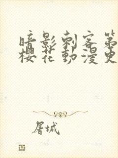 暗影刺客第四季樱花动漫更新时间
