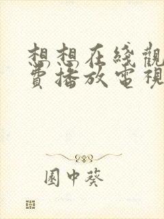 想想在线观看免费播放电视剧大全