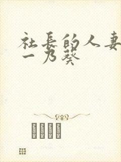 社长的人妻秘书一乃葵封面