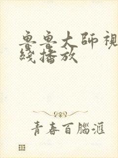 鲁鲁大师视频在线播放