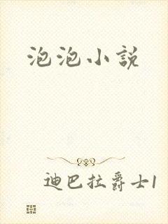 泡泡小说