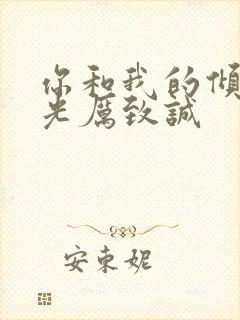 你和我的倾城时光厉致诚