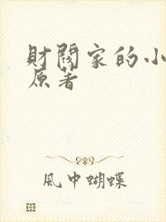 财阀家的小儿子原著