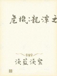 危机:龙潭之战