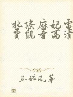 北条麻妃电影免费观看高清下载封面