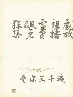 狂飙电视剧39集免费播放下载