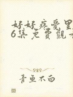 好好疼爱里面第6集免费观看姜国