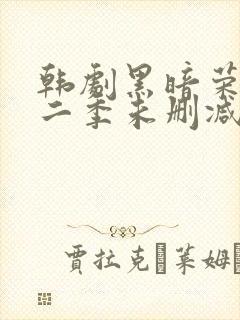 韩剧黑暗荣耀第二季未删减版