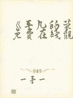 《平凡的荣耀》免费在线观看