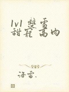 1v1 双处 甜宠 高肉