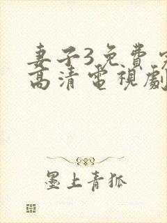 妻子3免费完整高清电视剧在线看封面