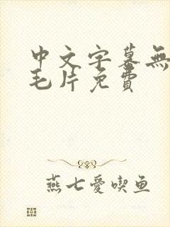 中文字幕无遮挡毛片免费