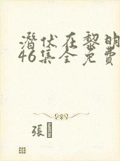 潜伏在黎明之前46集全免费