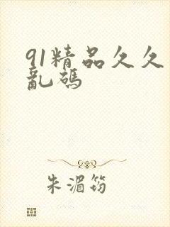 91精品久久久乱码