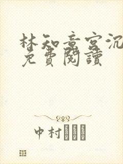 林知意宫沉全本免费阅读