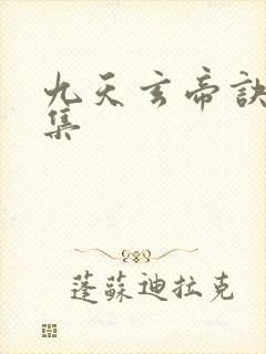 九天玄帝诀29集封面