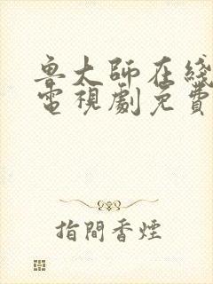 鲁大师在线观看电视剧免费观看高清