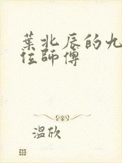 叶北辰的九十九位师傅封面