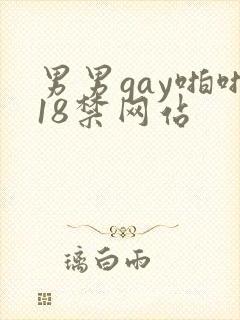 男男gay啪啪18禁网站