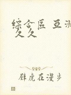 综合区 亚洲区 久久