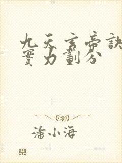 九天玄帝诀等级实力划分